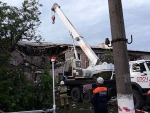 Завершены поисково-спасательные работы на месте взрыва газа в доме в Ростовской области