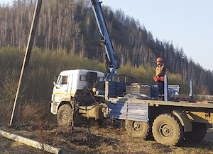 Шквалистый ветер в Кемеровской области вызвал локальные нарушения в электросетях
