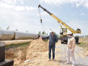 Запорожская атомная станция реконструирует тепломагистраль «АЭС – город»