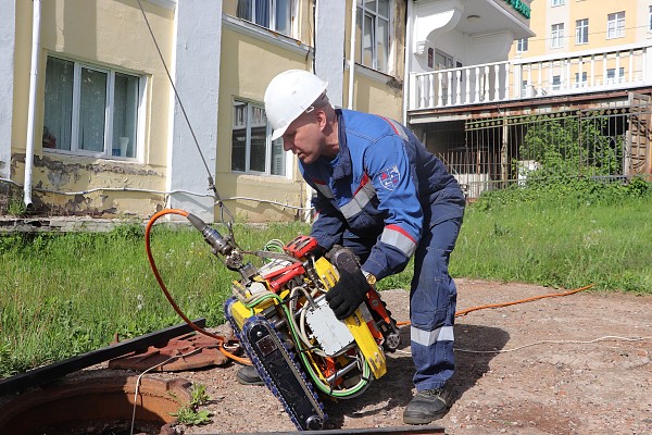 Робот-дефектоскоп проверит состояние тепломагистралей Ижевска