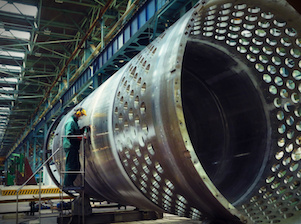 Атоммаш изготовил корпус внутрикорпусной шахты атомного реактора для АЭС «Руппур»