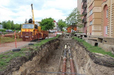 Филиал «Квадры» заменит 700 метров теплотрассы на улице Коммунальная в Липецке