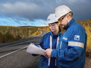 «Газпромнефть-Восток» применяет геосинтетические материалы при обустройстве межпромысловых дорог