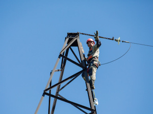 «Ленэнерго» заменит 62,8 км грозотроса на воздушных ЛЭП в 2021 году
