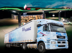 «Татнефть» и «КАМАЗ» запустят совместную сеть СПГ-заправок