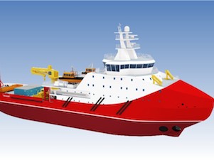 «Росатом» объявил конкурс на строительство гидрографического судна класса Arc7