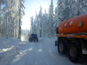 Компания «Газпром недра» доставила по зимникам на удаленные месторождения 28 тысяч тонн материалов и оборудования