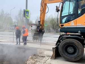 В Нижневартовске готовят магистральные теплосети к гидравлическим испытаниям