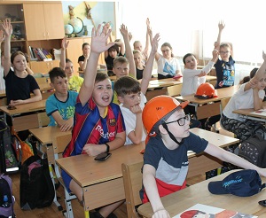 «Екатеринбурггаз» провел необычный урок для школьников Екатеринбурга