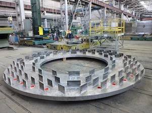 Петрозаводскмаш изготовил закладные детали ёмкостей системы безопасности для Курской АЭС-2