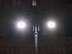 Моховую улицу в Петербурге украсили декоративные фонари