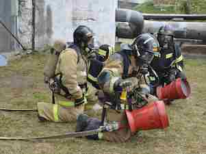 На Южно-Сахалинской ТЭЦ-1 провели готовность к ликвидации разлива нефтепродуктов