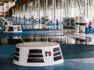 Богучанская ГЭС поставила под нагрузку гидроагрегат №8 после планового капремонта