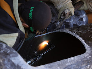 «Мосгаз» реконструирует газопровод среднего давления на проспекте Мира