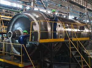 Предприятие Росатома выполнило термообработку полукорпусов компенсатора давления для китайской АЭС «Тяньвань»