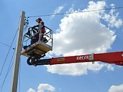 В Калмыкии приведены в нормативное состояние три воздушные ЛЭП в поселке Молодежный