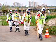ГУП «ТЭК СПб» и МЧС устранили условный разлив мазута на котельной