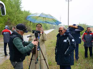 Балаковская АЭС провела экологический рейд по дамбе водоема-охладителя