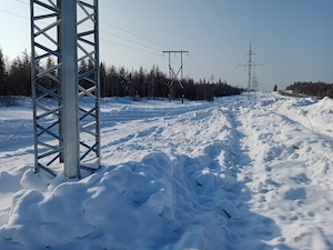 Коршуновский ГОК реконструировал высоковольтную ЛЭП