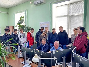 Студенты КузГТУ побывали в «командном пункте» по управлению энергосистемой Кузбасса и Томской области