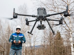 Распадская угольная компания применяет квадрокоптеры для обследования труднодоступных объектов