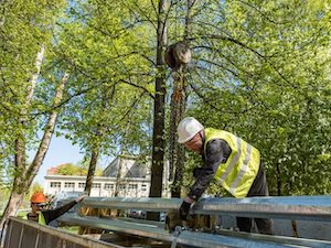 В Санкт-Петербурге станет в два раза светлее в квартале 31 Малая Охта