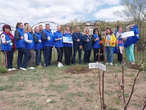 В Хакасии появилась первая клиентская аллея АтомЭнергоСбыта