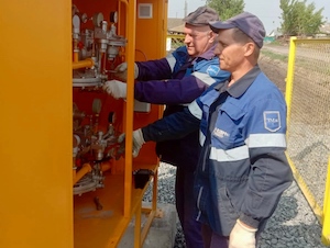 В селе Александровка Челябинской области введен в эксплуатацию газопровод