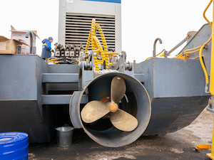 На Новосибирскую ТЭЦ-3 доставлена машина-амфибия