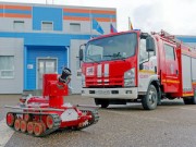 На Калининскую АЭС прибыл новейший робот-пожарный