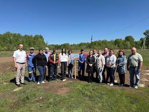 В Борском районе Самарской области появилась аллея энергетиков