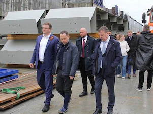 Строящийся под Омском Красногорский водоподъемный гидроузел стабилизирует уровень воды в Иртыше