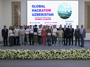 В Узбекистане при поддержке «Росатома» прошел национальный этап студенческого чемпионата Global HackAtom