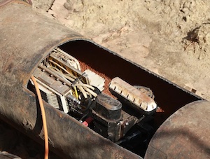 СГК впервые применила телеуправляемый диагностический комплекс при обследовании теплосетей в Рубцовске