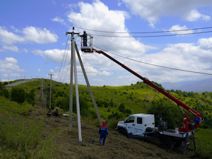 «Чеченэнерго» заменило 1 382 опоры опоры ЛЭП в 2024 году