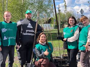 «Разрез Тайлепский» озеленяет в Кузбассе территории Калтанского и Новокузнецкого округов