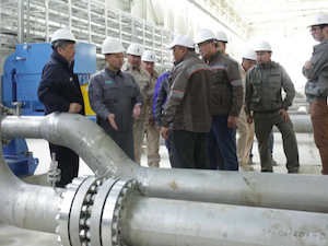 «КазМунайГаз» смонтировал основное технологическое оборудование опреснительного завода в Кендерли