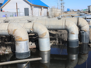 «Якутскэнерго» реконструирует магистральную теплотрассу от Якутской ГРЭС