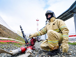 На ЛПДС «Шаим» в ХМАО-Югре потушили условный пожар