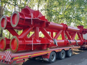 «НТЗМК» изготовил металлоконструкции для строительства вытяжной башни в Новокузнецке