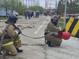 «Газпром трансгаз Екатеринбург» провел учения по ГО и ЧС в Красногорском ЛПУМГ