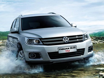Кроссовер VW Tiguan удлинят на 11 сантиметров