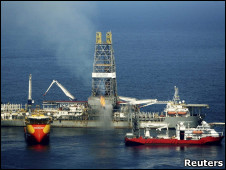 Общие затраты ВР из-за катастрофы в Мексиканском заливе могут составить $37 млрд