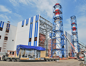 На Сызранскую ТЭЦ доставлено новое оборудование