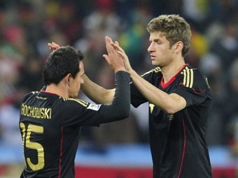 Германия сыграет с Англией в 1/8 финала ЧМ-2010