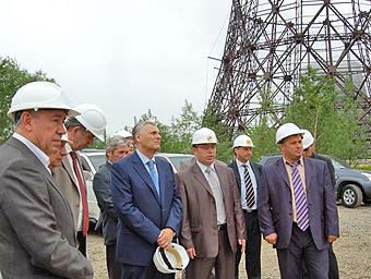 На площадке будущего энергообъекта