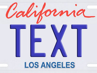 В США на автомобильных номерных знаках будут показывать рекламу