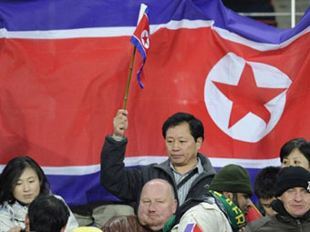 Болельщики сборной КНДР оказались китайскими актерами