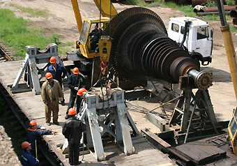 Ротор Чебоксарской ТЭЦ-2 отправлен в Екатеринбург