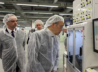 Министр энергетики США посетил завод группы компаний «Оптоган»